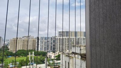 Balcony Image of 667 Sq.ft 2 BHK Apartment / Flat for rent in Tristar Bc Corp Arista, Bandra East Mumbai for Rs. 81000