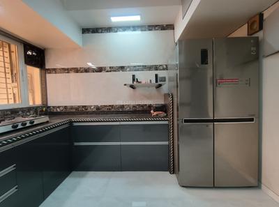 Kitchen Image of 1776 Sq.ft 3 BHK Apartment / Flat for rent in Sea Breeze Tower, Sector 16 A Navi Mumbai for Rs. 90000