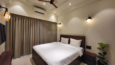 Bedroom Image of 1500 Sq.ft 3 BHK Apartment / Flat for rent in Anjuna Goa for Rs. 125000