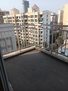 Balcony Image of 1123 Sq.ft 2 BHK Apartment / Flat for rent in Tharwani Riverdale, Kalyan West Kalyan for Rs. 25000
