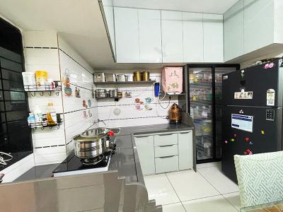 Kitchen Image of 990 Sq.ft 2 BHK Independent House for sale in Bapunagar Ahmedabad for Rs. 6650000