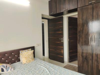 Bedroom Image of 600 Sq.ft 1 BHK Apartment / Flat for rent in Jadeite Charkop Nandanvan CHSL, Malad West Mumbai for Rs. 37000