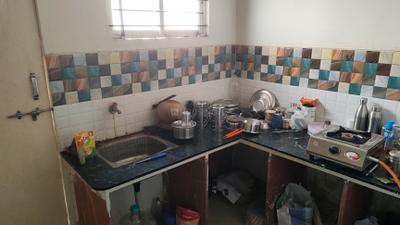 Kitchen Image of 500 Sq.ft 1 RK Builder Floor for rent in IBD Raisina, Khajuri Kalan Bhopal for Rs. 5000
