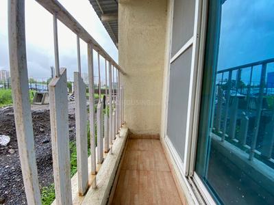 Balcony Image of 930 Sq.ft 2 BHK Apartment / Flat for sale in Khidkali Thane for Rs. 5500000