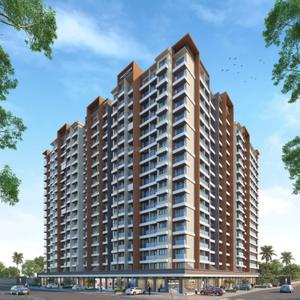 Building Image of 550 Sq.ft 1 BHK Apartment / Flat for sale in Prithvi Anand Kuber Complex Phase 2, Palghar Mumbai for Rs. 2800000