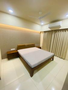 Bedroom Image of 1200 Sq.ft 2 BHK Apartment / Flat for rent in Adani Aster Neo, Shantigram Ahmedabad for Rs. 40000