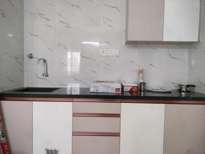 Kitchen Image of 300 Sq.ft 1 RK Apartment / Flat for rent in Om Sai, Marathahalli Bengaluru for Rs. 20000