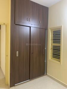 Bedroom Image of 600 Sq.ft 2 BHK Builder Floor for rent in Vijayanagar Mysore for Rs. 12000