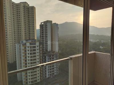 Balcony Image of 780 Sq.ft 1 BHK Apartment / Flat for sale in JVM Tiara, Thane West Thane for Rs. 7000000