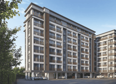 Image of 1181 Sq.ft 2 BHK Apartment / Flat for rent in Shubham Heights, Choryasi, Surat for Rs. 17000