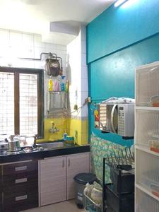 Kitchen Image of 850 Sq.ft 2 BHK Apartment / Flat for rent in Shree Sai Shilp, Mulund East Mumbai for Rs. 65000
