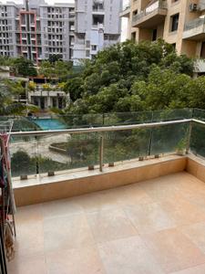 Balcony Image of 1250 Sq.ft 2 BHK Apartment / Flat for rent in Kool Arena, Balewadi Pune for Rs. 43000