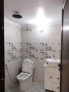 Common Bathroom Image of 540 Sq.ft 2 BHK Builder Floor for rent in Mahavir Enclave New Delhi for Rs. 19000