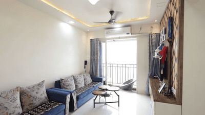 Living Room Image of 510 Sq.ft 1 BHK Apartment / Flat for sale in Vijay Orovia, Hiranandani Estate Thane for Rs. 8500000