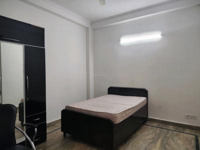 Bedroom Image of 1000 Sq.ft 2 BHK Builder Floor for rent in Chhattarpur New Delhi for Rs. 27000