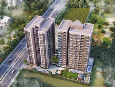Image of 1116 Sq.ft 3 BHK Apartment / Flat for sale in Pushkar Royal, Zundal, Ahmedabad for Rs. 6867500