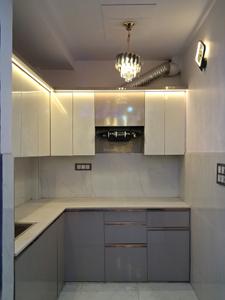 Kitchen Image of 850 Sq.ft 3 BHK Builder Floor for sale in Hastsal New Delhi for Rs. 4100000