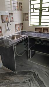 Kitchen Image of 420 Sq.ft 1 RK Villa for rent in Keshtopur Kolkata for Rs. 7000