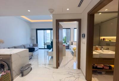 Hall Image of 546 Sq.ft 1 BHK Apartment / Flat for sale in Azizi Riviera 3 by Azizi Developments, Nad Al Sheba Dubai for Rs. 37700000
