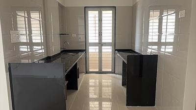 Kitchen Image of 1256 Sq.ft 2 BHK Apartment / Flat for rent in Shreeji Sky Greens, Parijat Nagar Nashik for Rs. 20000