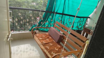 Balcony Image of 1134 Sq.ft 2 BHK Apartment / Flat for sale in Bopal Ahmedabad for Rs. 5500000