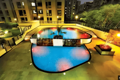 Image of 650 Sq.ft 1 BHK Apartment / Flat for sale in Puraniks Home Town, Kasarvadavali, Thane for Rs. 6000000