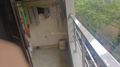 Balcony Image of 700 Sq.ft 1.5 BHK Apartment / Flat for rent in Paschim Vihar New Delhi for Rs. 13125