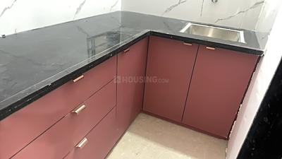 Kitchen Image of 750 Sq.ft 1 RK Builder Floor for rent in Indra Puri Colony Indore for Rs. 10000