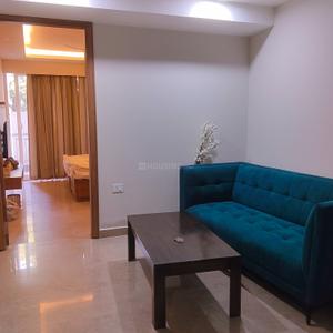 Hall Image of 600 Sq.ft 1 BHK Builder Floor for rent in Sector 43 Gurgaon for Rs. 42000