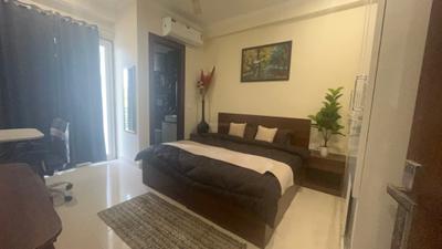 Bedroom Image of 1000 Sq.ft 1 BHK Builder Floor for rent in Sector 51 Gurgaon for Rs. 37000