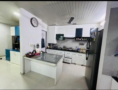 Kitchen Image of 1980 Sq.ft 3 BHK Apartment / Flat for rent in Iris Blueiris II, Vastral Ahmedabad for Rs. 30000