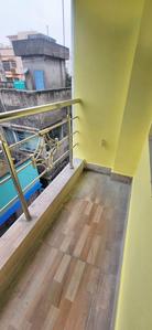 Balcony Image of 672 Sq.ft 2 BHK Apartment / Flat for sale in Airport Gate No 2 Kolkata for Rs. 2350000