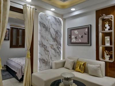 Living Room Image of 550 Sq.ft 2 BHK Apartment / Flat for sale in Dwarka Mor New Delhi for Rs. 3750001