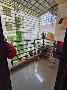 Balcony Image of 650 Sq.ft 1 BHK Apartment / Flat for sale in Karanjade Navi Mumbai for Rs. 4700000