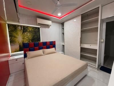Bedroom Image of 1650 Sq.ft 2 BHK Apartment / Flat for rent in RV Advaita, Moosapet Hyderabad for Rs. 48000