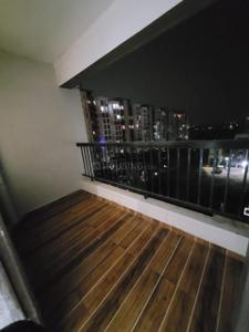 Balcony Image of 1600 Sq.ft 3 BHK Apartment / Flat for rent in Yogeshwar Shivalik Sky, Pathardi Phata Nashik for Rs. 17000