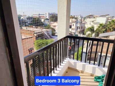 Balcony Image of 1500 Sq.ft 3 BHK Apartment / Flat for sale in Subhanpura Vadodara for Rs. 5500000