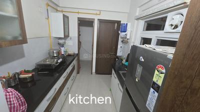 Kitchen Image of 1450 Sq.ft 2.5 BHK Apartment / Flat for rent in Adani Elysium Phase 2 Tower A and I, Shantigram Ahmedabad for Rs. 37000