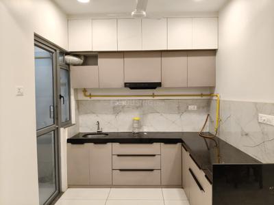 Kitchen Image of 1600 Sq.ft 3 BHK Apartment / Flat for rent in Adani Amogha, Shantigram Ahmedabad for Rs. 36500