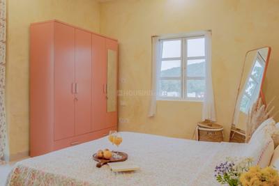Bedroom Image of 800 Sq.ft 1 BHK Apartment / Flat for rent in Marna Siolim Goa for Rs. 45000