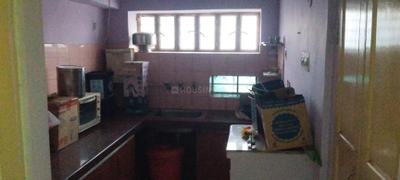 Kitchen Image of 1000 Sq.ft 3 BHK Builder Floor for rent in Bapu Nagar Jaipur for Rs. 40000