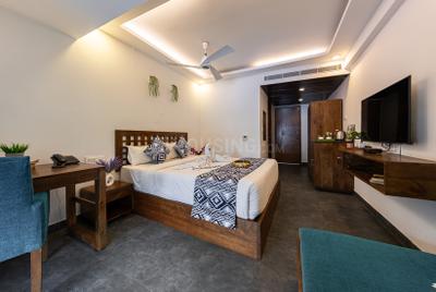 Bedroom Image of 300 Sq.ft 1 RK Apartment / Flat for rent in Naicavaddo Goa for Rs. 40000
