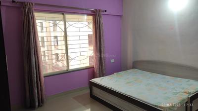 Bedroom Image of 1300 Sq.ft 3 BHK Apartment / Flat for rent in SSD Sai Orchards, Pimple Saudagar Pune for Rs. 35000