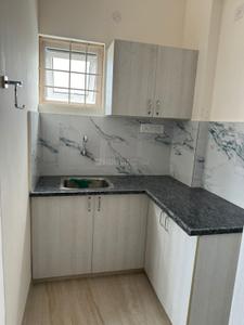 Kitchen Image of 550 Sq.ft 1 RK Apartment / Flat for rent in Kannuru Bengaluru for Rs. 16999