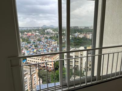 Balcony Image of 1000 Sq.ft 2 BHK Apartment / Flat for rent in Mahindra Centralis Tower 2, Pimpri Pune for Rs. 35000