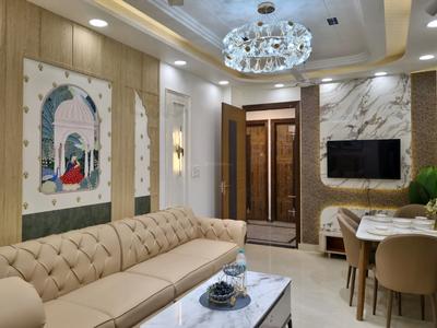 Living Room Image of 850 Sq.ft 3 BHK Apartment / Flat for sale in Saarthi Affordable Homes, Hastsal New Delhi for Rs. 5100000