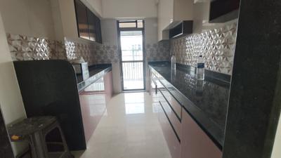 Kitchen Image of 1345 Sq.ft 3 BHK Apartment / Flat for rent in Chedda Nagar Mumbai for Rs. 91000