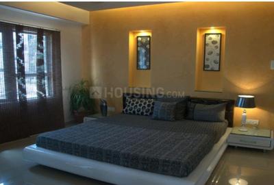 Bedroom Image of 1100 Sq.ft 2 BHK Apartment / Flat for rent in Cliffton Palladium, Pipliyahana Indore for Rs. 25500