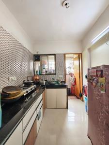 Kitchen Image of 640 Sq.ft 1 BHK Apartment / Flat for sale in Narhe Pune for Rs. 5750000