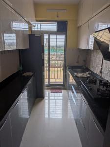 Kitchen Image of 1000 Sq.ft 2 BHK Apartment / Flat for sale in Kamdhenu Excelencia, Dronagiri Navi Mumbai for Rs. 10000000